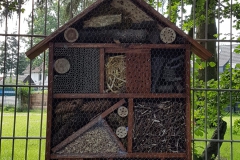 Selbstgebautes Insektenhotel